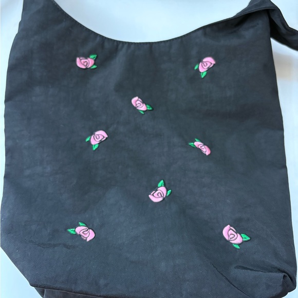 NWOT BAGGU UO Exclusive Rose Embroidery Small
Nylon Sling Bag - Picture 12 of 12